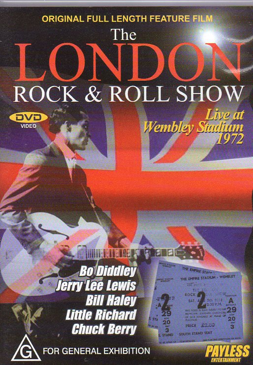 Cat. No. DVD 1010: THE LONDON ROCK'N'ROLL SHOW ~ VARIOUS ARTISTS. PAYLESS 600410.