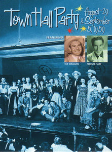 Cat. No. BVD 20039: VARIOUS ARTISTS ~ TOWN HALL PARTY. AUGUST 29 & SEPTEMBER 5, 1959. BEAR FAMILY BVD 20039. (IMPORT).