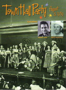 Cat. No. BVD 20031: VARIOUS ARTISTS ~ TOWN HALL PARTY. AUGUST 8, 1959. BEAR FAMILY BVD 20031. (IMPORT).