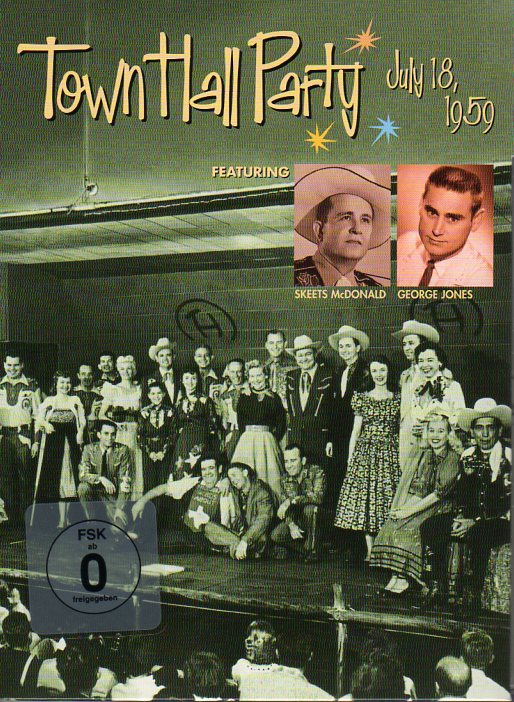 Cat. No. BVD 20035: VARIOUS ARTISTS ~ TOWN HALL PARTY. JULY 18, 1959. BEAR FAMILY BVD 20035. (IMPORT).