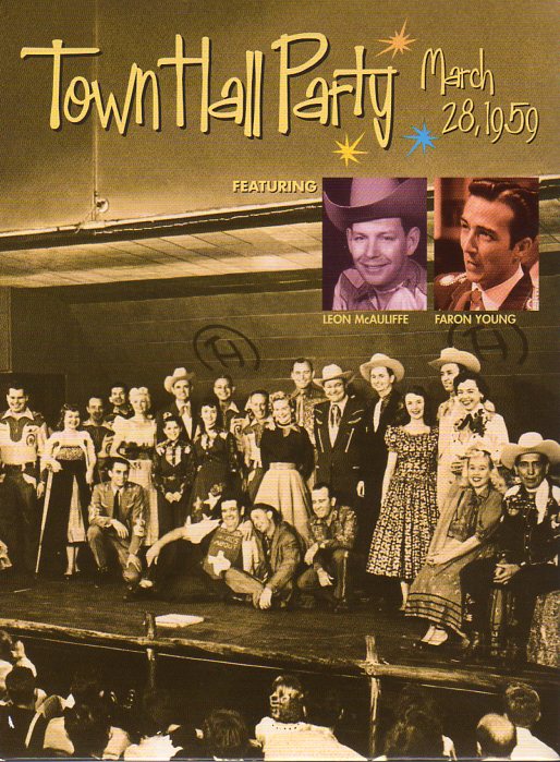 Cat. No. BVD 20037: VARIOUS ARTISTS ~ TOWN HALL PARTY. MARCH 28, 1959. BEAR FAMILY BVD 20037. (IMPORT).