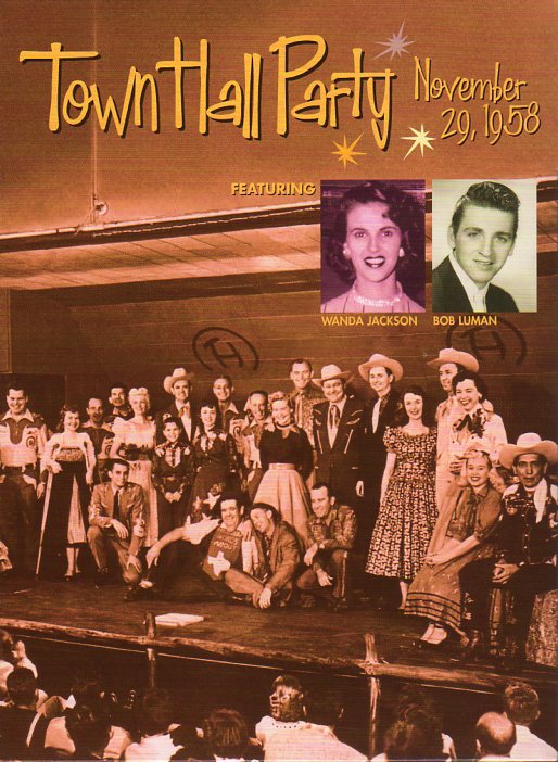 Cat. No. BVD 20028: VARIOUS ARTISTS ~ TOWN HALL PARTY. NOVEMBER 29, 1958. BEAR FAMILY BVD 20028. (IMPORT).