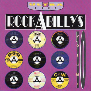 Cat. No. 1818: VARIOUS ARTISTS ~ ULTRA RARE ROCKABILLY'S. VOL.10. CHIEF RECORDS CCD 1156510. (IMPORT).