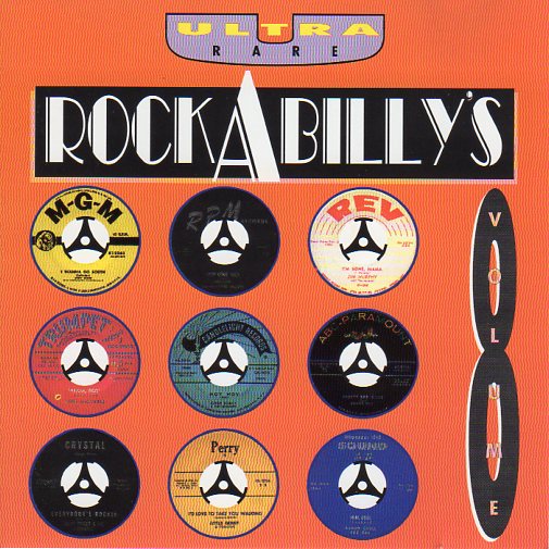 Cat. No. 1816: VARIOUS ARTISTS ~ ULTRA RARE ROCKABILLY'S. VOL.8. CHIEF RECORDS CCD 1156508. (IMPORT).