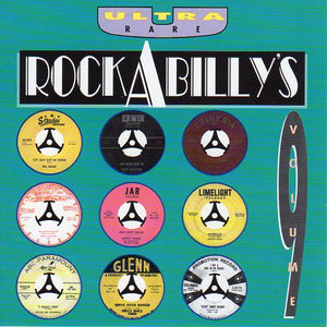 Cat. No. 1817: VARIOUS ARTISTS ~ ULTRA RARE ROCKABILLY'S. VOL.9. CHIEF RECORDS CCD 1156509. (IMPORT).