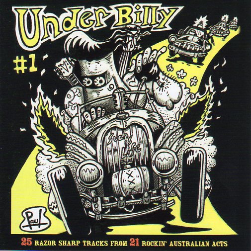 Cat. No. 2460: VARIOUS ARTISTS ~ UNDERBILLY. VOL. 1. BUNDOORA RECORDS BRA-002.