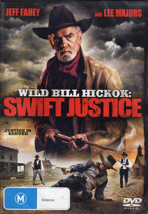 Cat. No. DVDM 1795: WILD BILL HICKOK - SWIFT JUSTICE ~ JEFF FAHEY / LEE MAJORS / MARTIN KOVE. JIGSAW J1330.